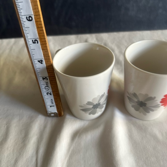 RSW INTERNATIONAL LIMITED POPPY PRINT TEA/COFFEE MUGS 4X3 SET OF 2 - Picture 6 of 10